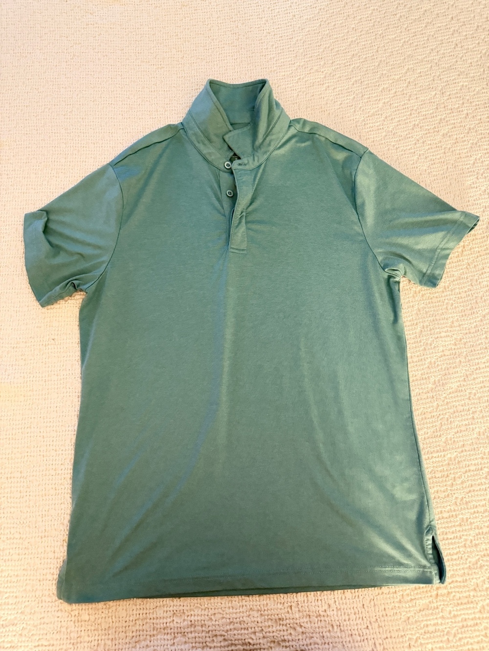 01.ALGO Green Performance Short Sleeve Polo